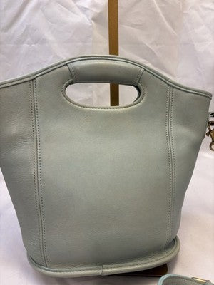 COACH VINTAGE MINI SHOPPER IN AQUA - FREE SHIPPING!!