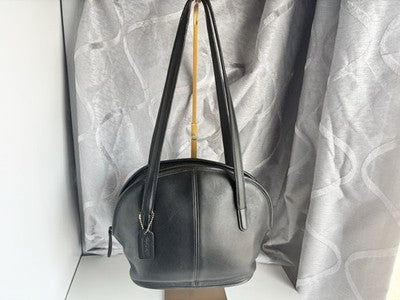 COACH VINTAGE ASHEVILLE BOWLER Black  9089 USA-FREE SHIPPING!