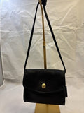 COACH CHRISTIE Black Leather Crossbody Purse 9892 USA