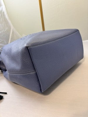 COACH BLUE LEATHER ANDY TOTE EXCELLENT!!! CA200