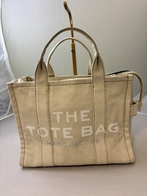 MARC JACOBS IVORY "THE TOTE BAG" MEDIUM