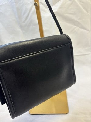 COACH CHRISTIE Black Leather Crossbody Purse 9892 USA