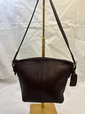 COACH VINTAGE MAHOGANY 4107 SOHO MINI BASKET BAG 1998 FREE SHIPPING