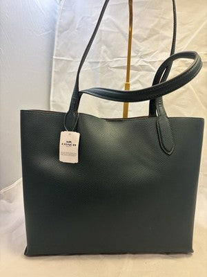 COACH WILLOW GREEN WITH PURPLE- NWT-FREE SHIPPING!!