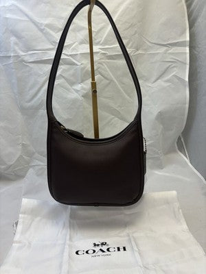 COACH CURVE ZIP TOP IN DARK BROWN - NWT- FREE SHIPPING!!