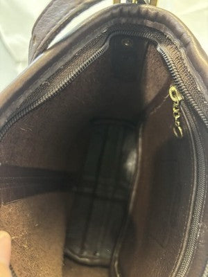 COACH VINTAGE MAHOGANY 4107 SOHO MINI BASKET BAG 1998 FREE SHIPPING