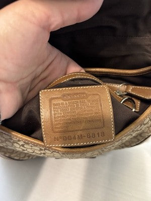 COACH BROWN MINI SOHO 6818- FREE SHIPPING!!