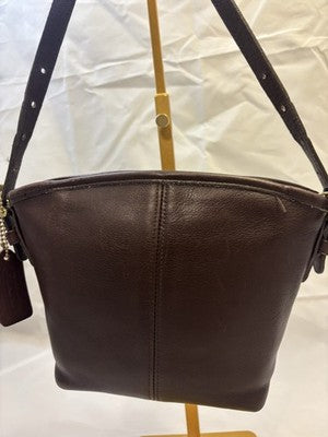 COACH VINTAGE MAHOGANY 4107 SOHO MINI BASKET BAG 1998 FREE SHIPPING