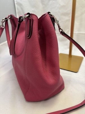 COACH PINK LEATHER EDIE -FREE SHIPPING!!