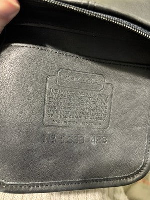 Coach 4130 Navy McDougal Legacy Vintage 1993 Crossbody Bucket Bag