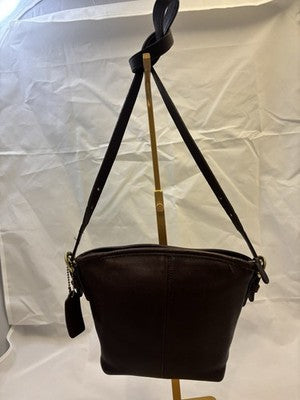 COACH VINTAGE MAHOGANY 4107 SOHO MINI BASKET BAG 1998 FREE SHIPPING