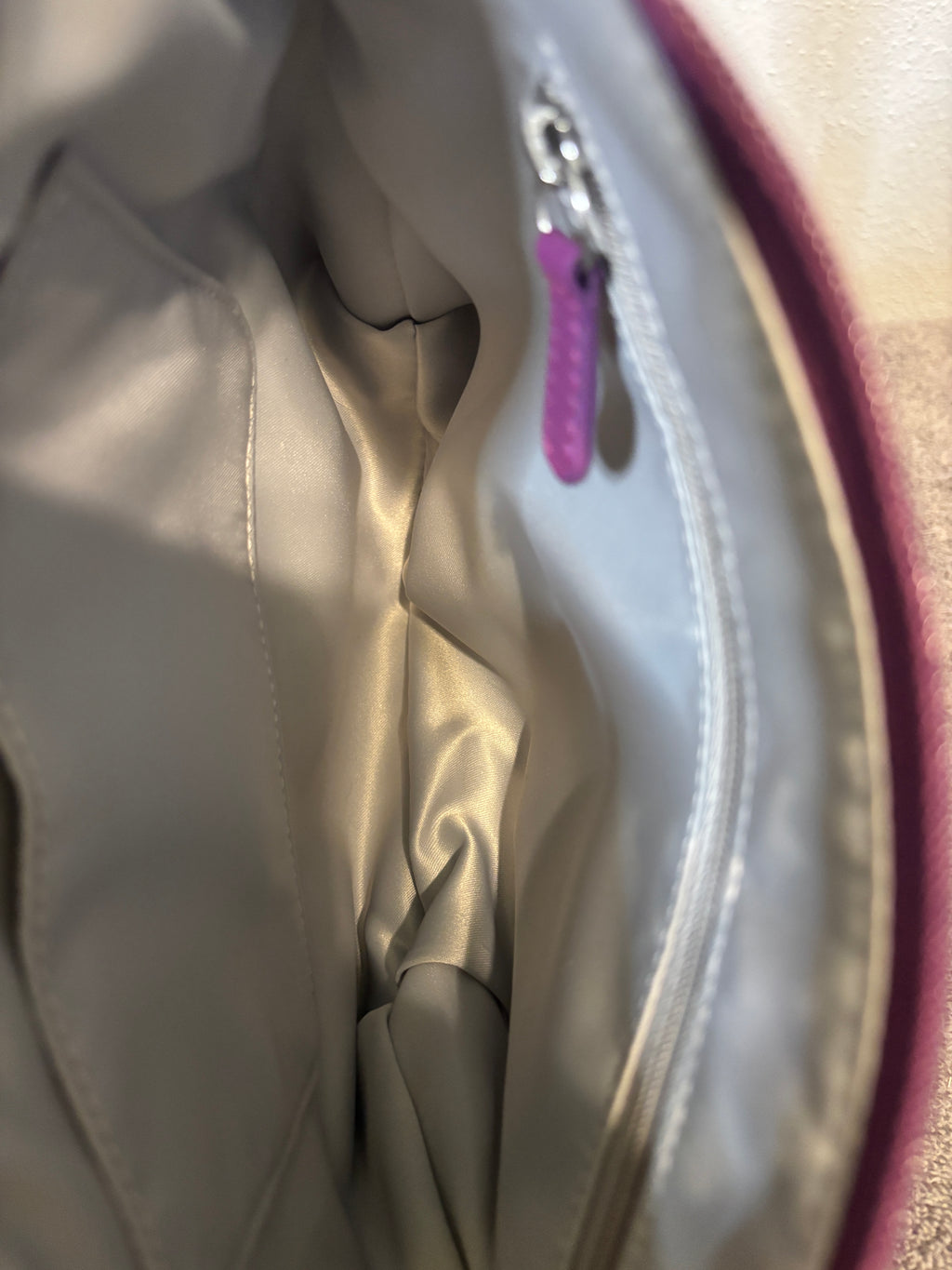 Coach Ashley Optic C Purple Signature Crossbody Hangtag