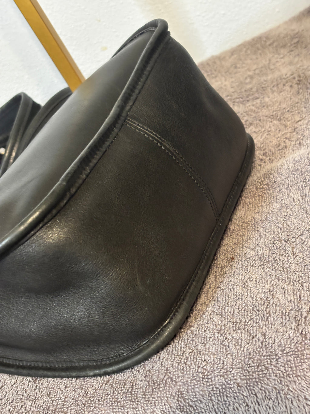 Vintage Coach Janice Legacy 9950 Black Leather Crossbody