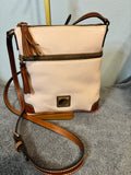 Dooney & Bourke Pink Pebble Leather Crossbody