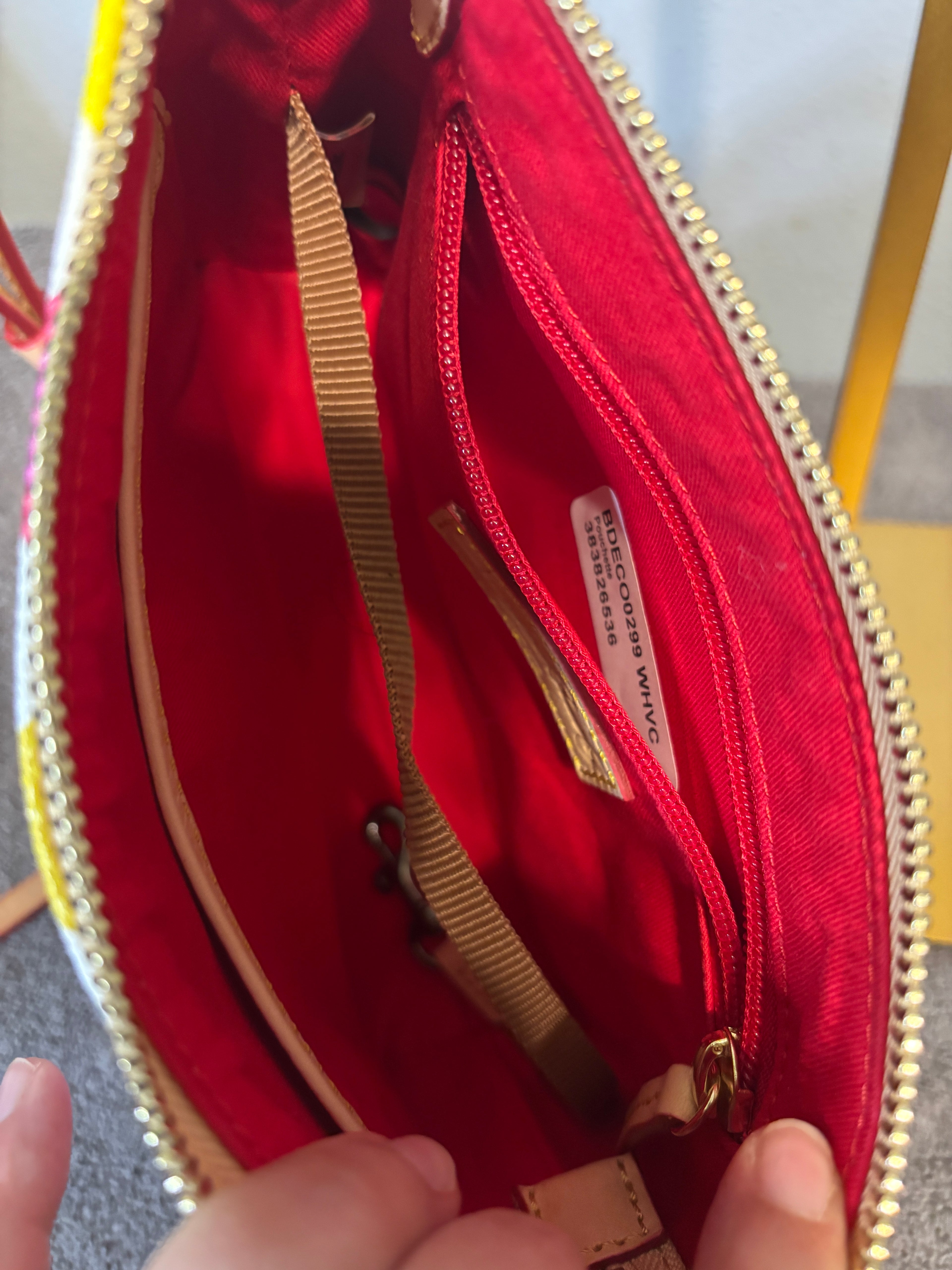 Dooney & Bourke Art Deco Lexi Crossbody Bag Colorful Print