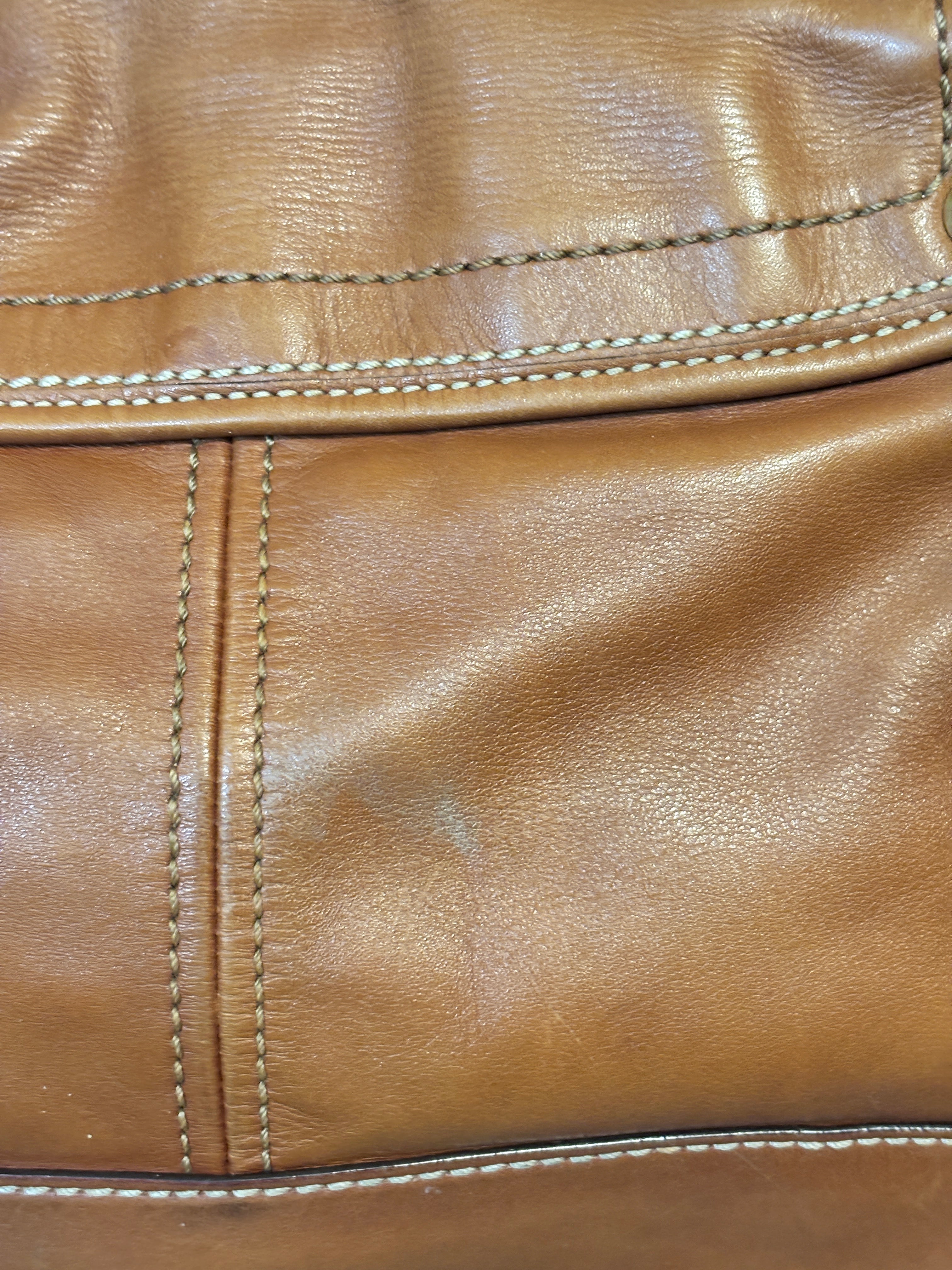 Coach Legacy Ali Flap Bag 12854 British Tan Leather Crossbody Shoulder Bag