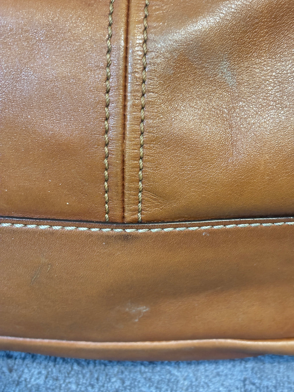 Coach Legacy Ali Flap Bag 12854 British Tan Leather Crossbody Shoulder Bag
