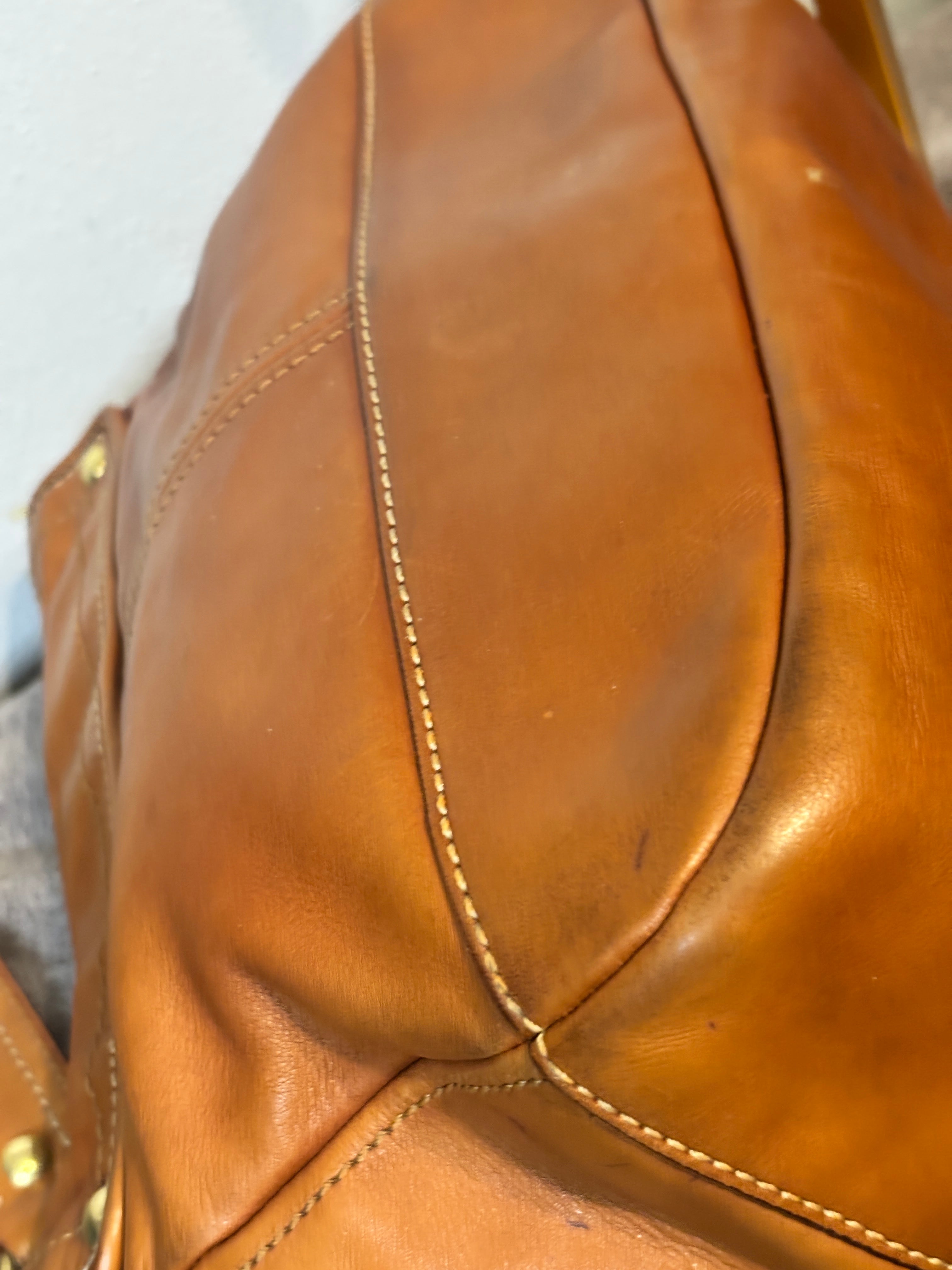 Coach Legacy Ali Flap Bag 12854 British Tan Leather Crossbody Shoulder Bag