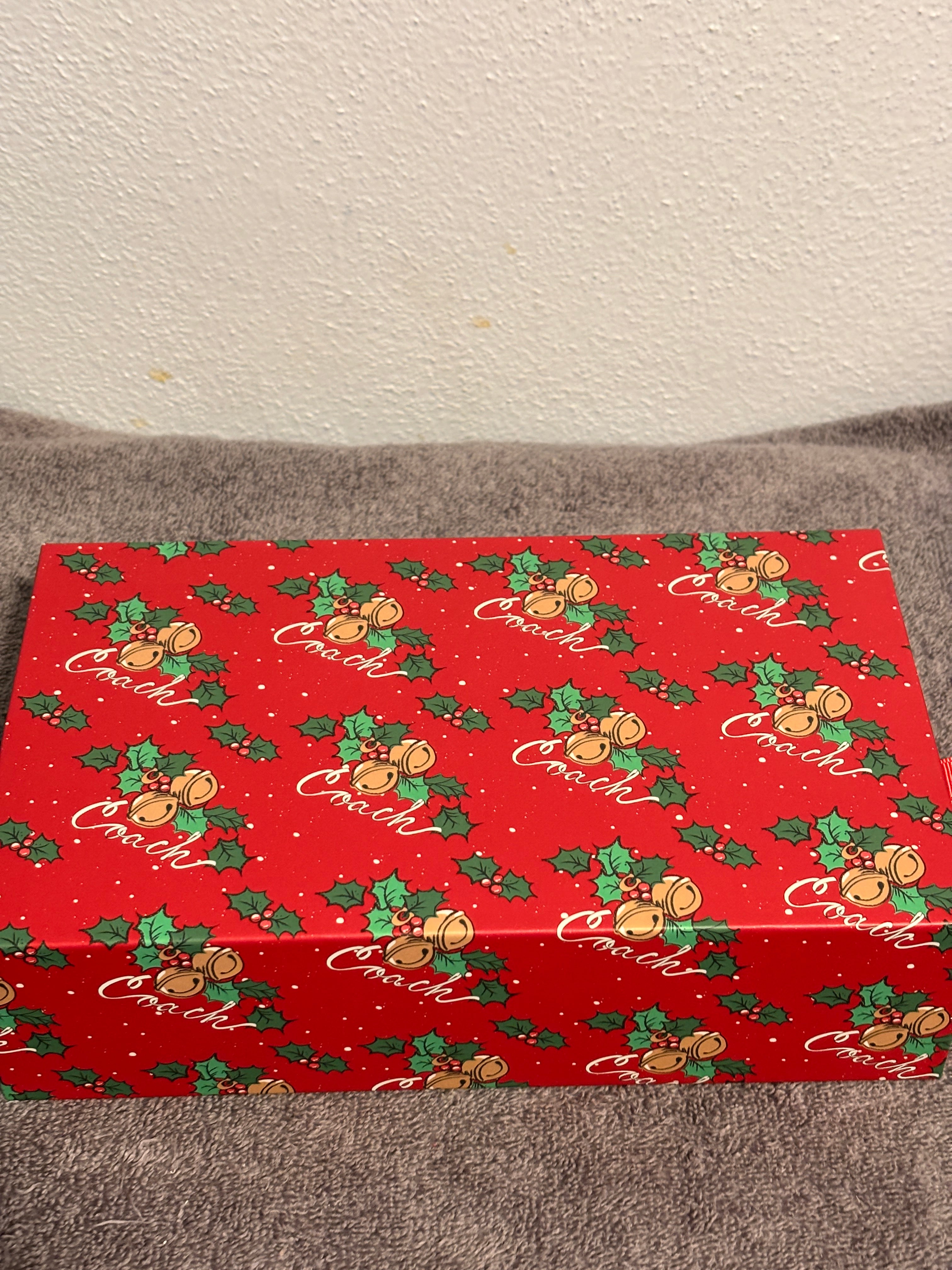 Coach Holiday Charm Gift Set Nutcracker Bag Charm Ornament Box NIB