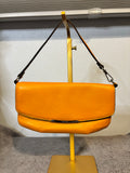 Coach Mandarin Leather Flap Shoulder Bag Clutch Wristlet Convertible