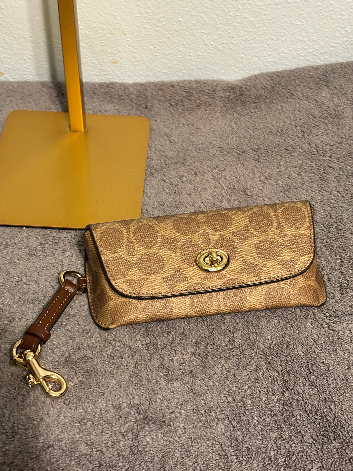 Coach Sunglasses Case Wristlet NWT