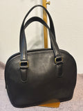Vintage Coach Mini Pelham 9959 Black Leather Satchel Bag USA 1995