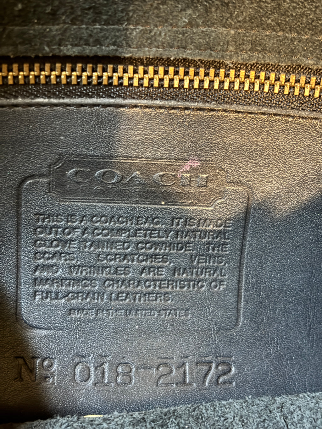 Vintage Coach Dinky 9375 Flannel Gray Leather Crossbody Bag Pre 1994