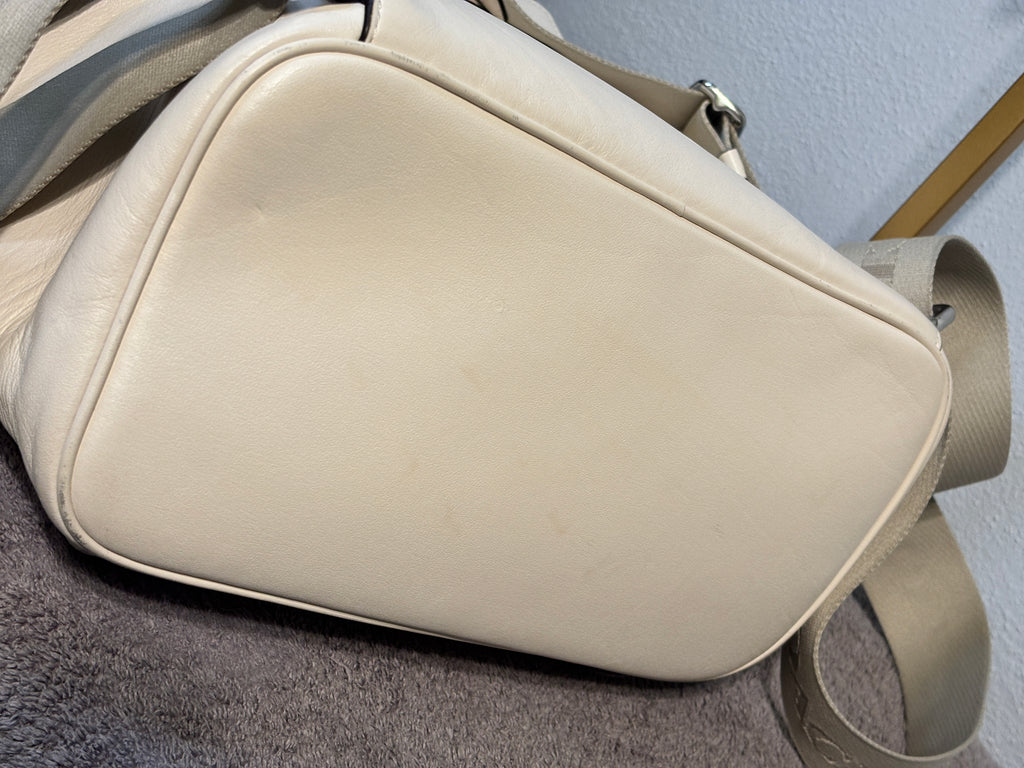 🤍✨ COACH Pace Backpack CR100 | Chalk Leather 🎒👜