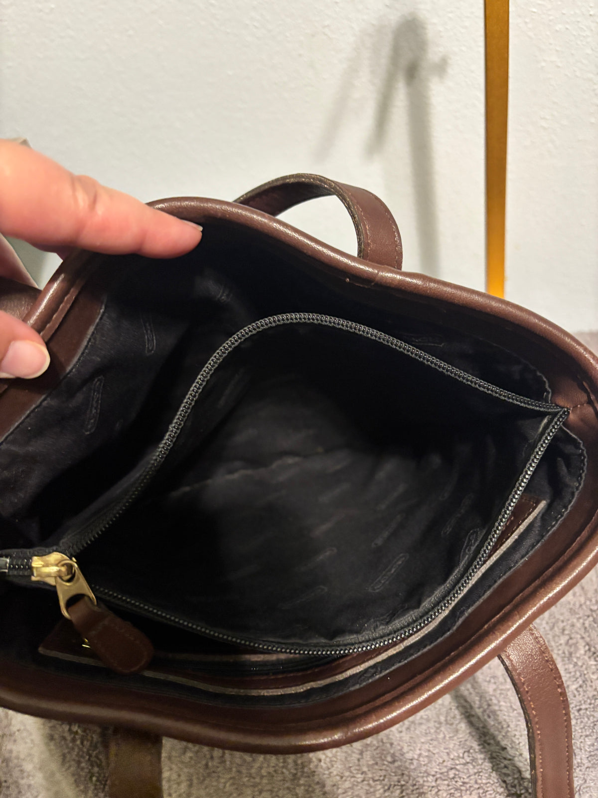 🤎✨ Vintage Coach Mahogany Classic Lunch Tote 9077 | 1999 Costa Rica | Beautiful Condition ✨🤎