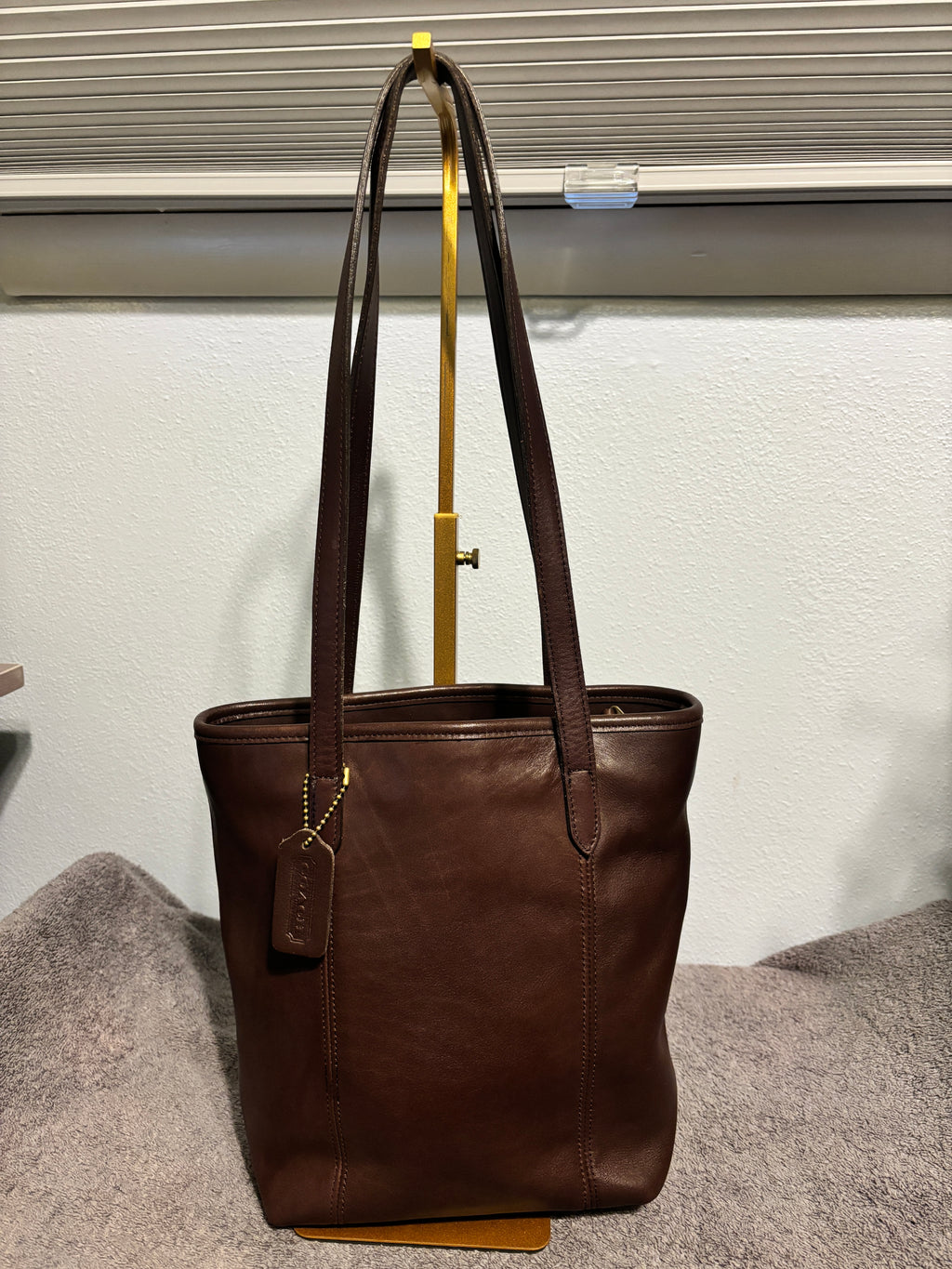 🤎✨ Vintage Coach Mahogany Classic Lunch Tote 9077 | 1999 Costa Rica | Beautiful Condition ✨🤎
