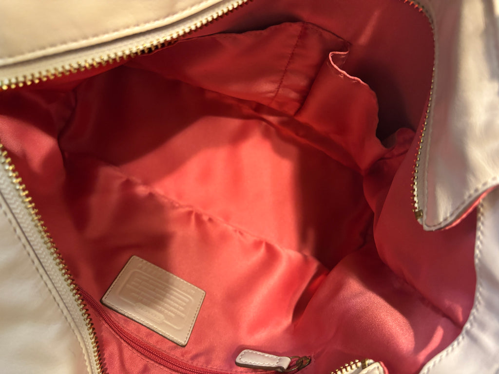 🤍❤️ Coach Madison Whipstitch Leather Tote – Style #22279 ❤️🤍