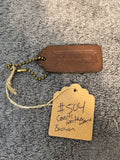 🤎✨ Vintage Coach Leatherware Hangtag #504 | Mocha Brown 👜