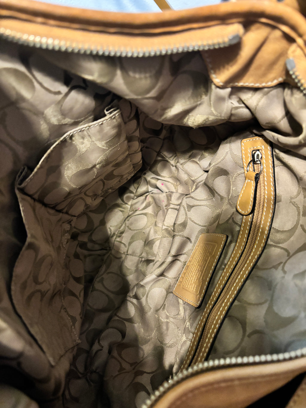🤎✨ Vintage 2005 Coach Soho Leather Hobo Bag #3651 | Camel | Y2K Shoulder Bag 👜