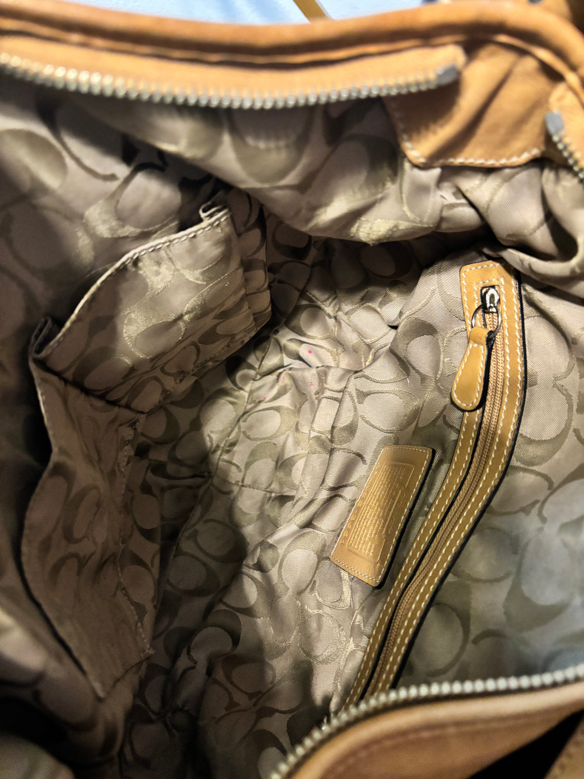 🤎✨ Vintage 2005 Coach Soho Leather Hobo Bag #3651 | Camel | Y2K Shoulder Bag 👜
