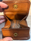 🤎✨ Vintage Coach Brown Leather Snap Coin Purse 🪙