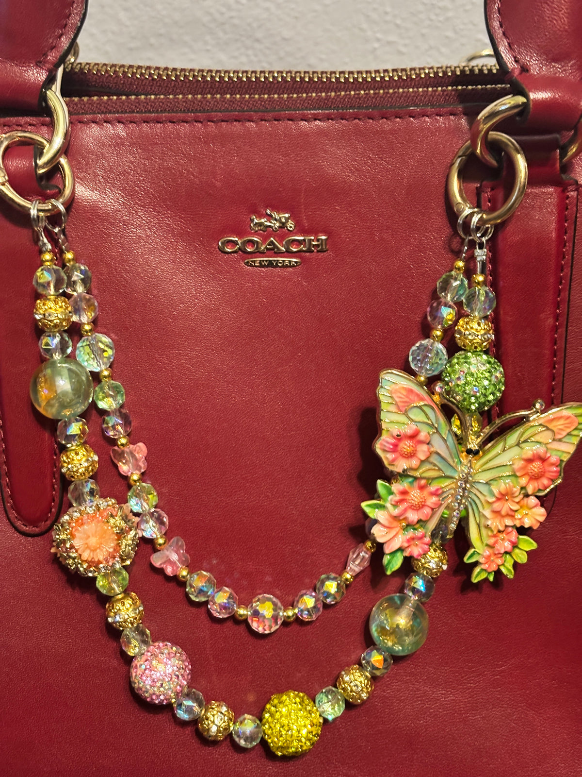✨ Beaded Purse Necklaces | Double-Strand Handbag Jewelry & Charms 👜
