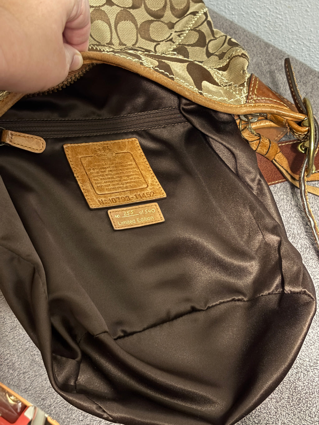 👜 Coach Bleecker Patchwork Duffle 11452 Limited Edition 255/540