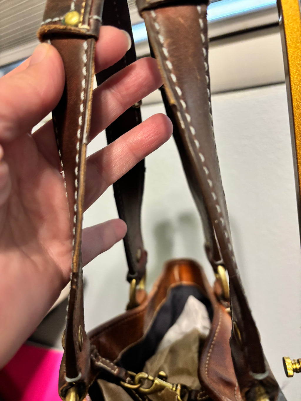 Vintage Coach Denim Shoulder Bag Model 10002 – Rare Style
