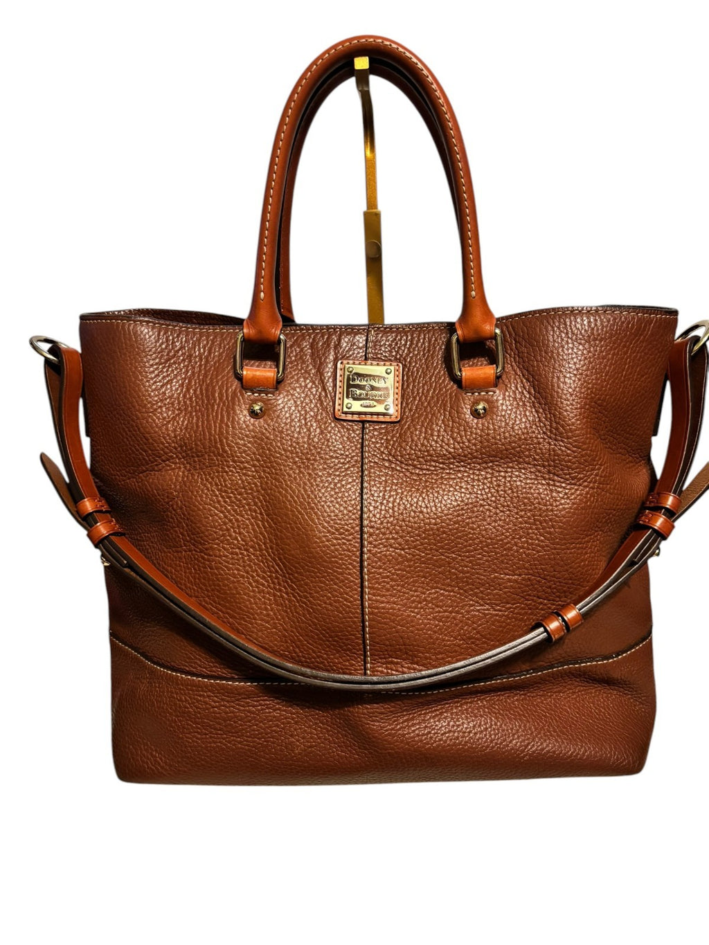 Dooney & Bourke Chelsea Shopper Tote – Brown Pebble Leather