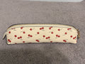 Coach Pencil Case NWT Choose Black, White, Tan Signature or Cherry Print
