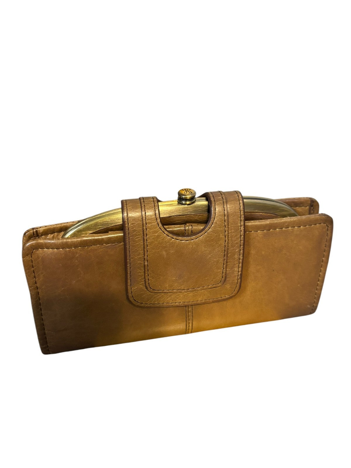HOBO INTERNATIONAL TAN WALLET VINTAGE