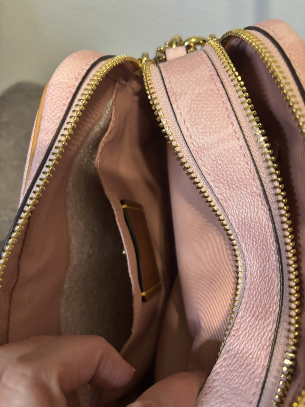 COACH POWDER PINK MINI CAREY CROSSBODY - BRAND NEW!!!