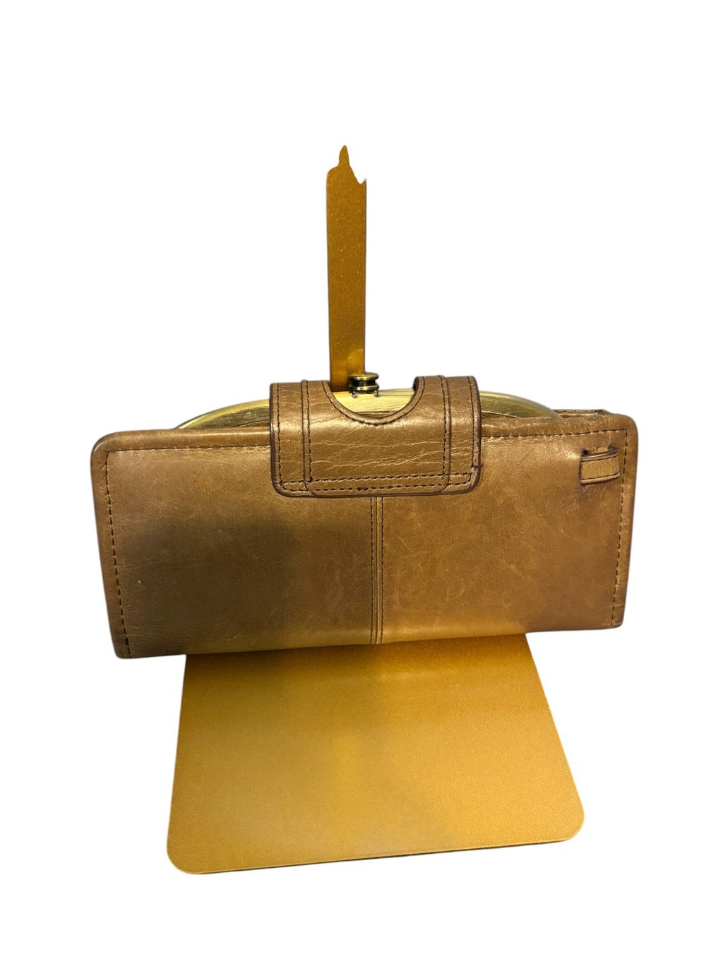 HOBO INTERNATIONAL TAN WALLET VINTAGE