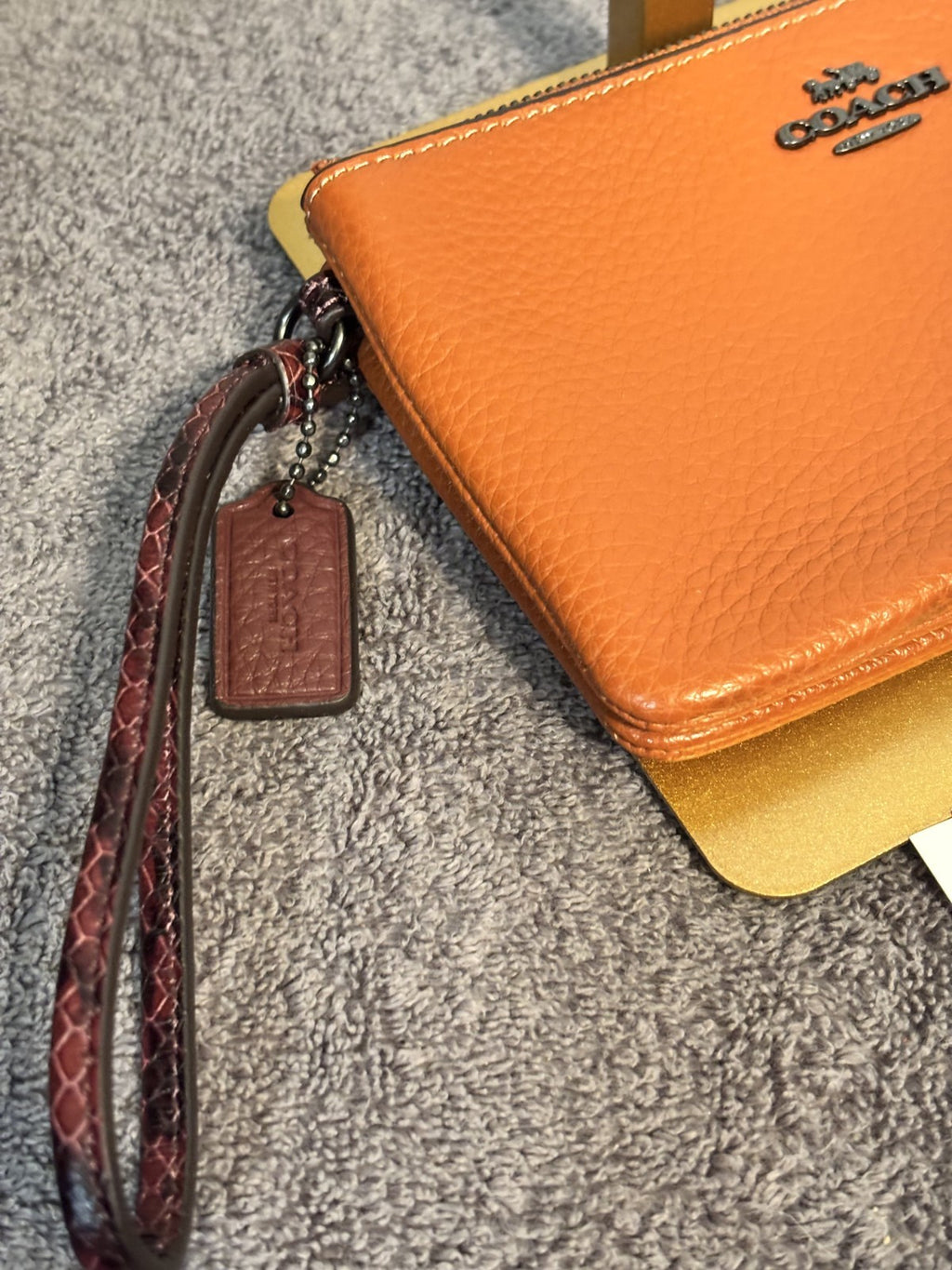 COACH SUNSET WRISTLET NWT