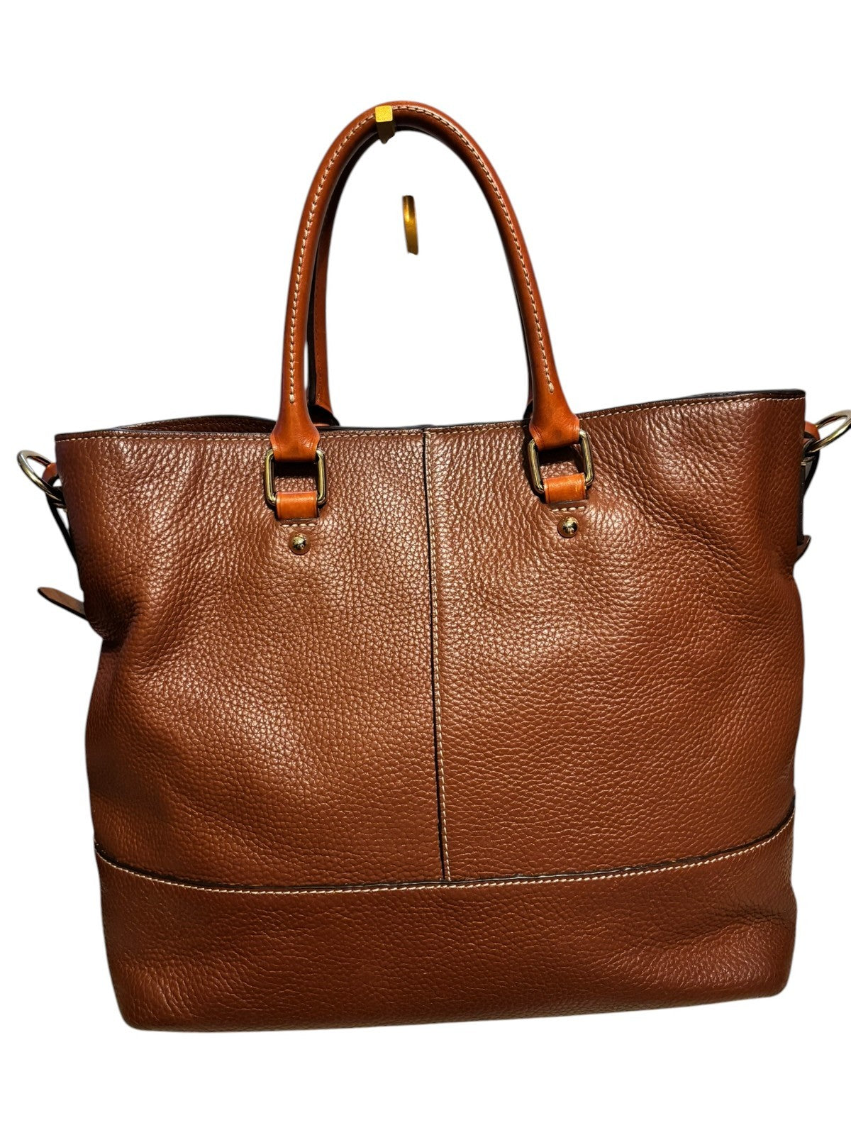 Dooney & Bourke Chelsea Shopper Tote – Brown Pebble Leather