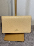 COACH WALLET BEIGE