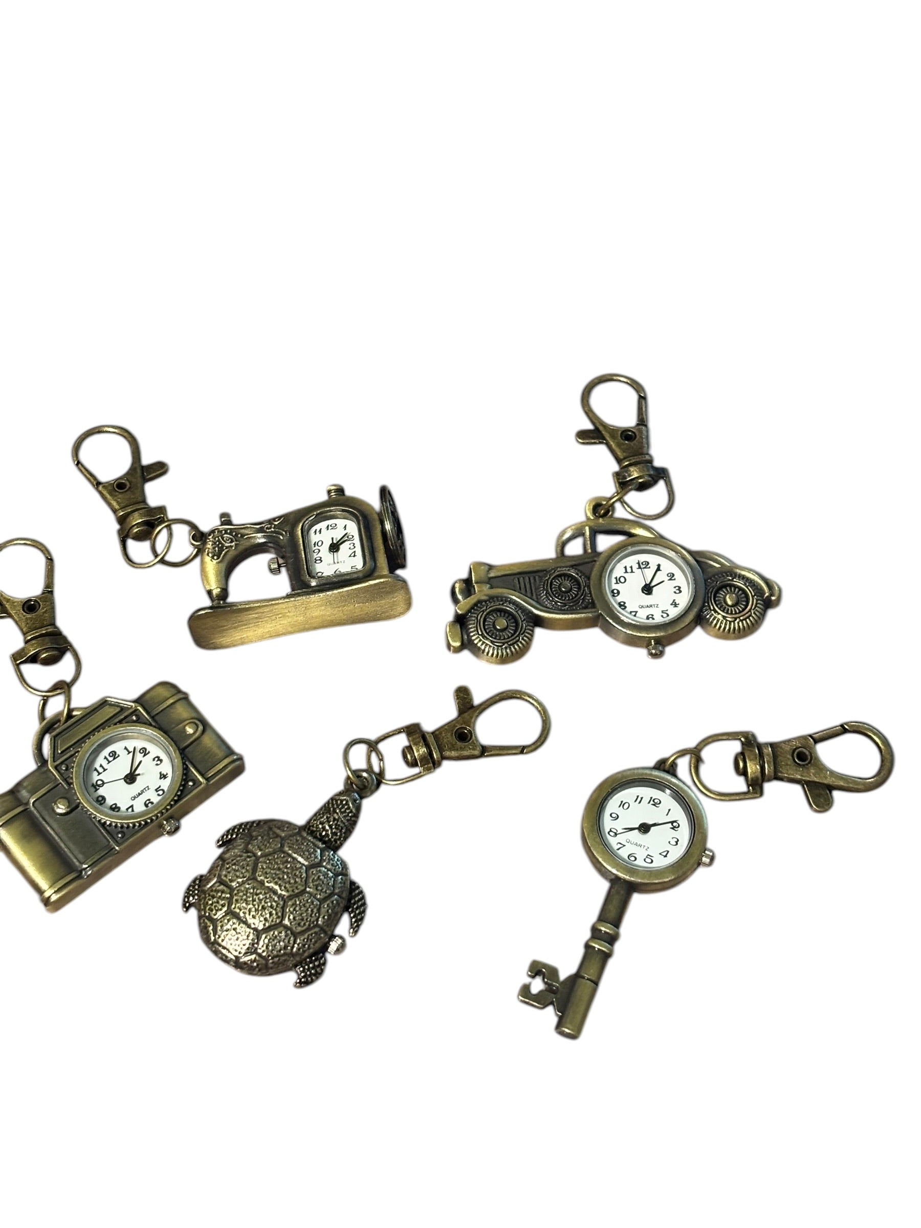 Vintage Clock Charms