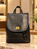 🖤✨ Vintage Coach Daypack Backpack #9960 | Black Leather | 2001 Costa Rica 👜