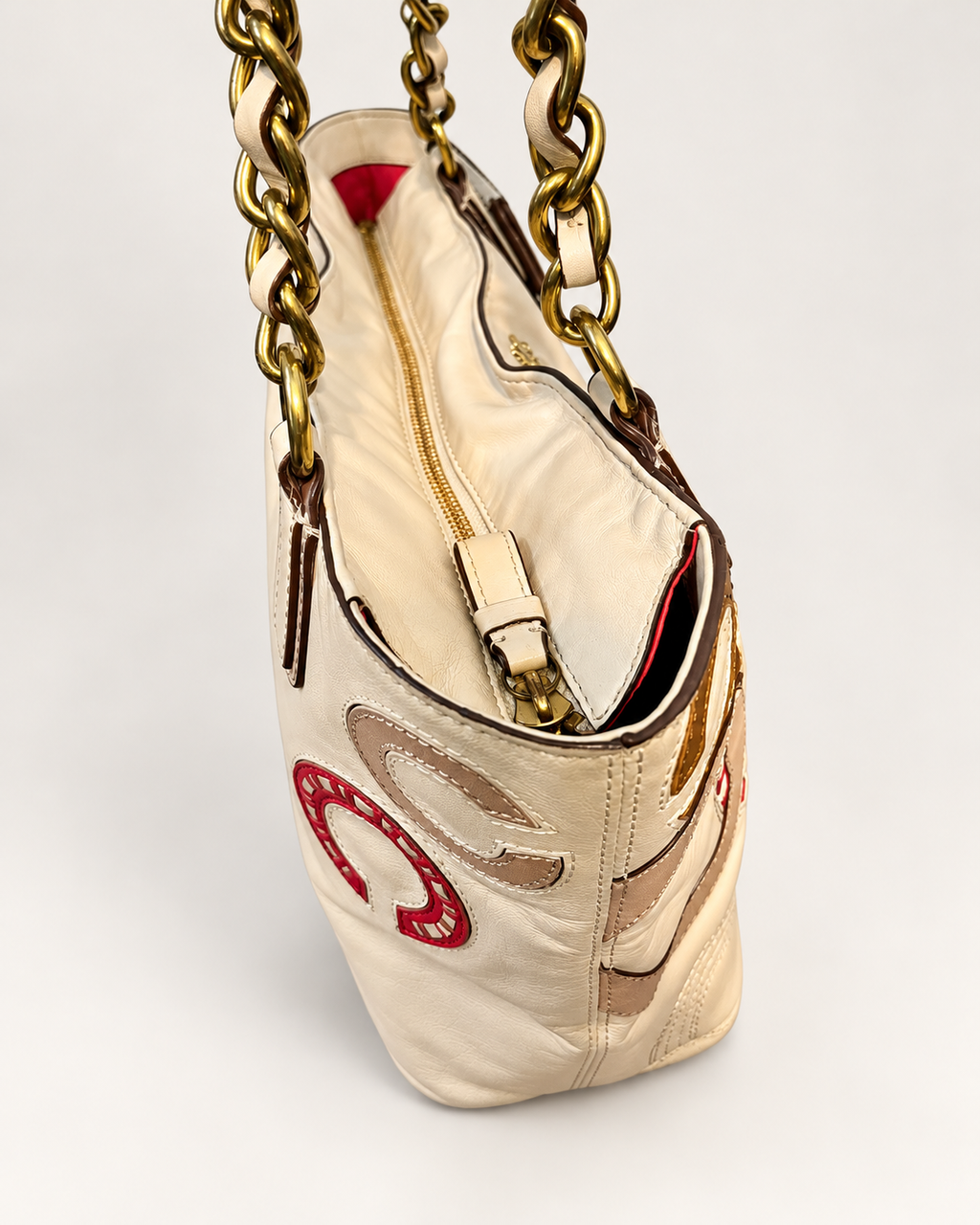 🤍❤️ Coach Madison Whipstitch Leather Tote – Style #22279 ❤️🤍
