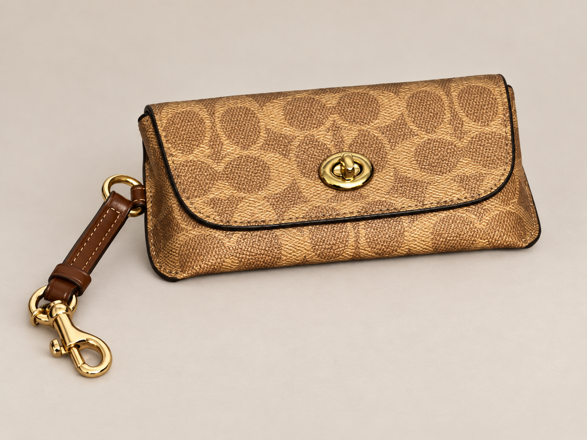 Coach Sunglasses Case Wristlet NWT